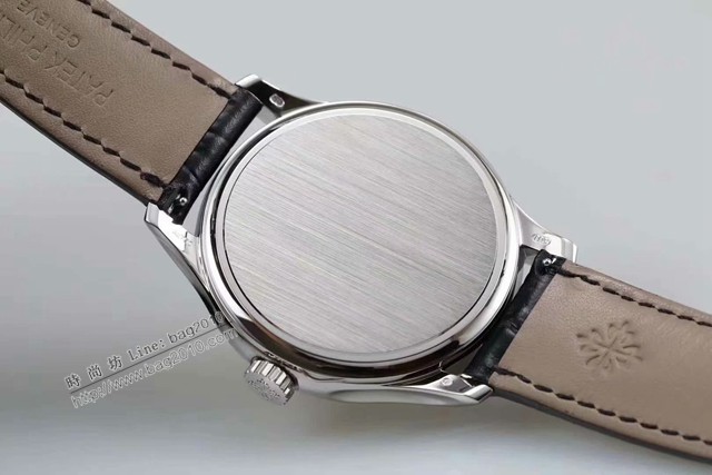 百達翡麗複刻品男士腕表 大廠BF 百達翡麗古典系列5227腕表牛皮錶帶  gjs2014